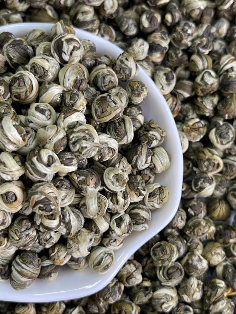 新茶茉莉花茶批发白龙珠白凤珠花香浓郁耐泡支持代发