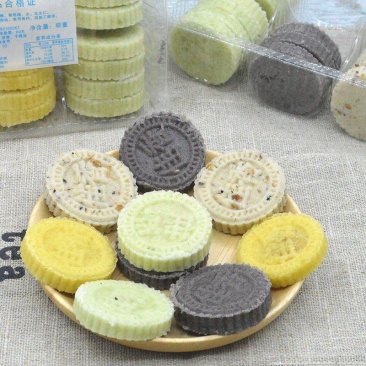 广西特产糯米饼夹心印饼怀旧复古儿时软香芝麻手工早餐糕点批