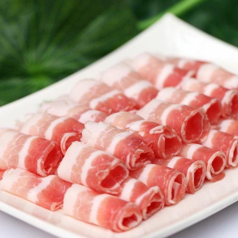 推荐精品五花卷自然水不碎不散，纯鲜肉制作无任何添加剂