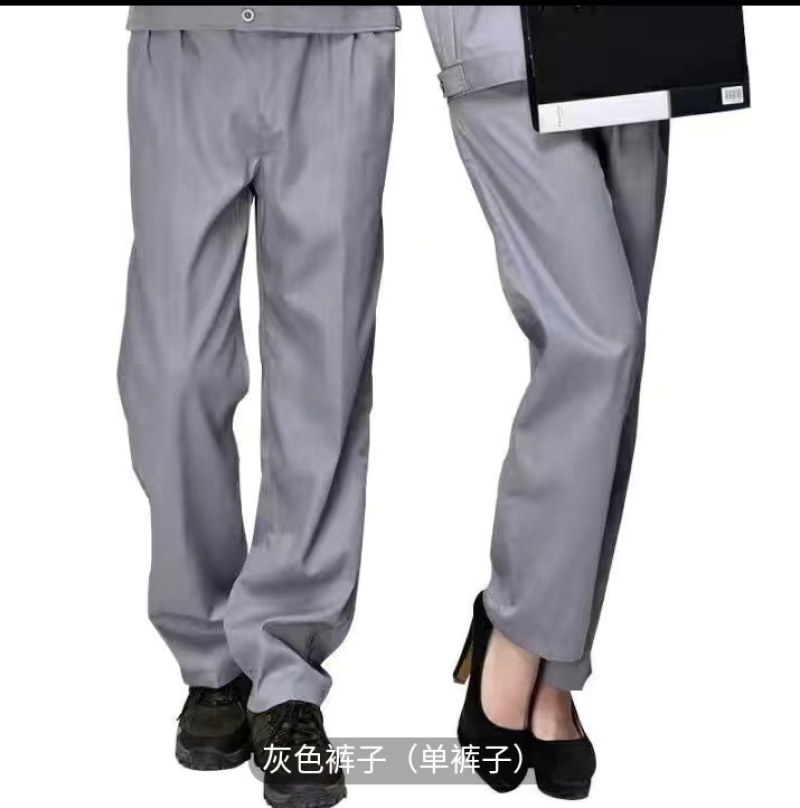 春秋工作服套装男女上衣裤子长袖加厚耐磨工装