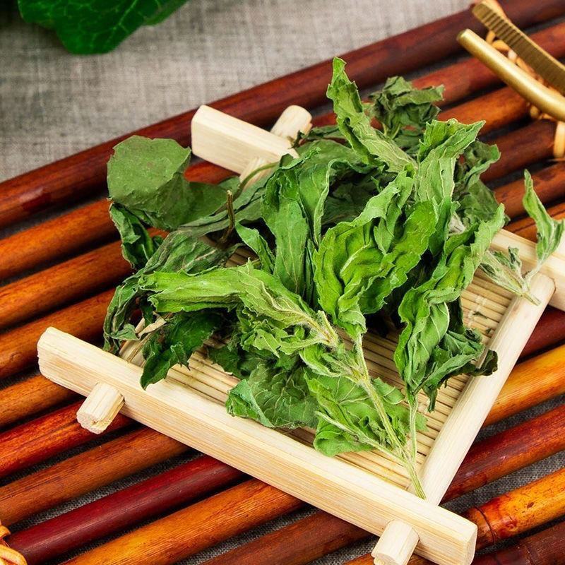 薄荷叶新鲜干薄荷茶清凉特产级可配柠檬片泡茶泡水喝批发价