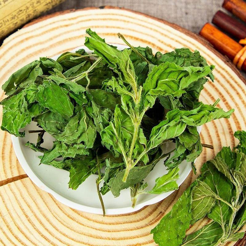 薄荷叶新鲜干薄荷茶清凉特产级可配柠檬片泡茶泡水喝批发价
