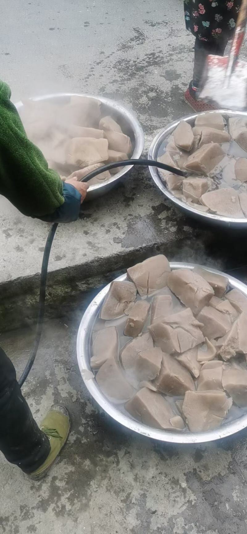 手工魔芋豆腐！自己种的，有需要的可以联系我