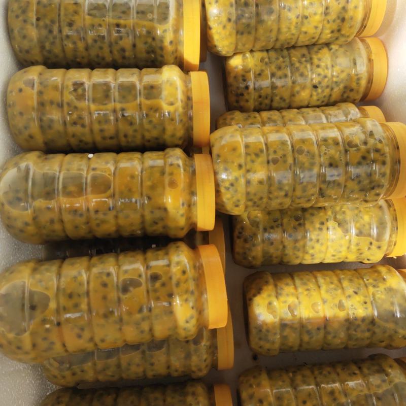 广西紫果百香果原浆，手工挖取，零添加，一件代发