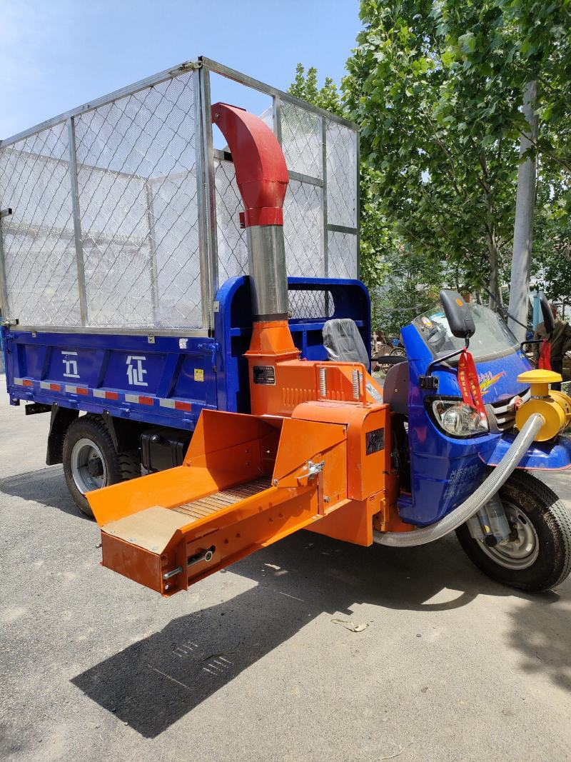 五征三轮铡草车，铡揉一体机，干湿两用，