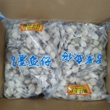 墨鱼仔去皮去内脏新鲜冷冻火锅串串10斤单冻乌贼包邮