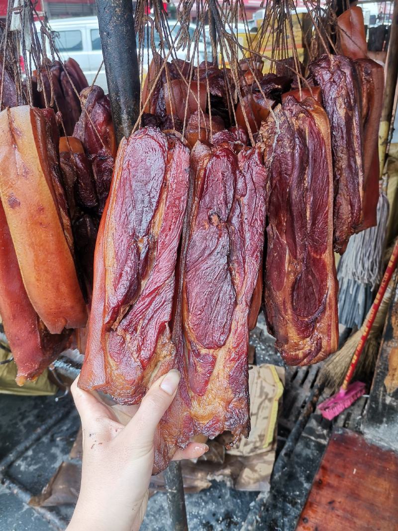 红前腿腊肉烟熏腊肉湖南腊肉腿肉酒店餐饮