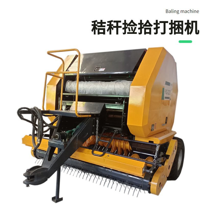 小型圆捆打捆机捡拾回收圆捆机秸秆捡拾打捆机