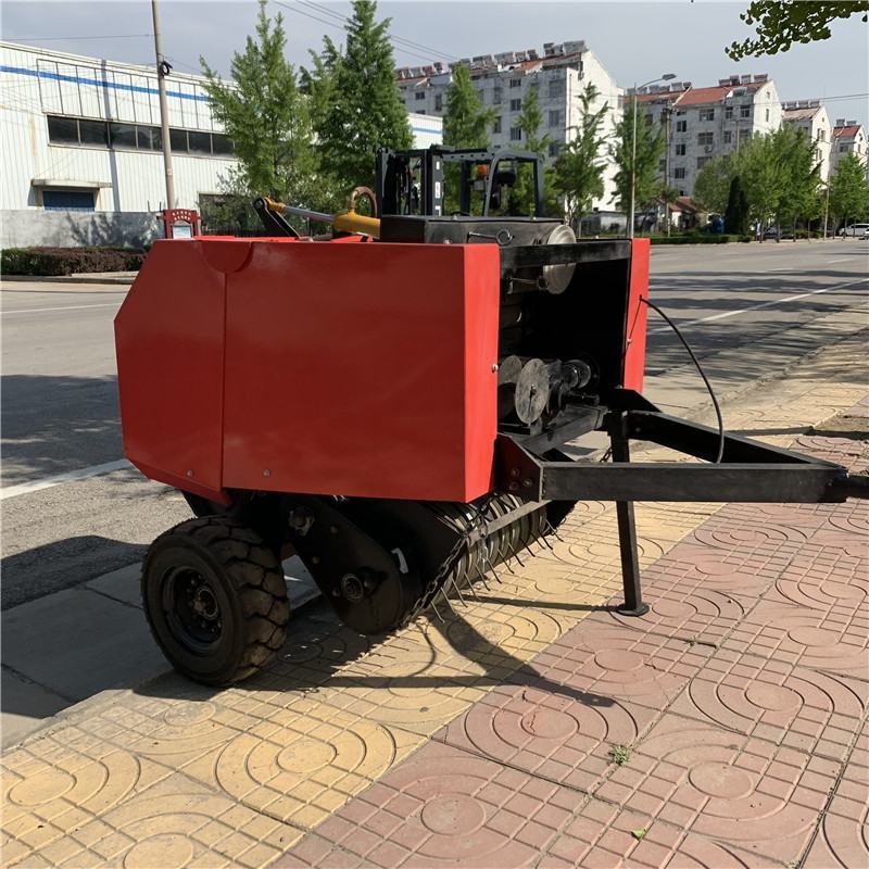小型圆捆打捆机捡拾回收圆捆机秸秆捡拾打捆机