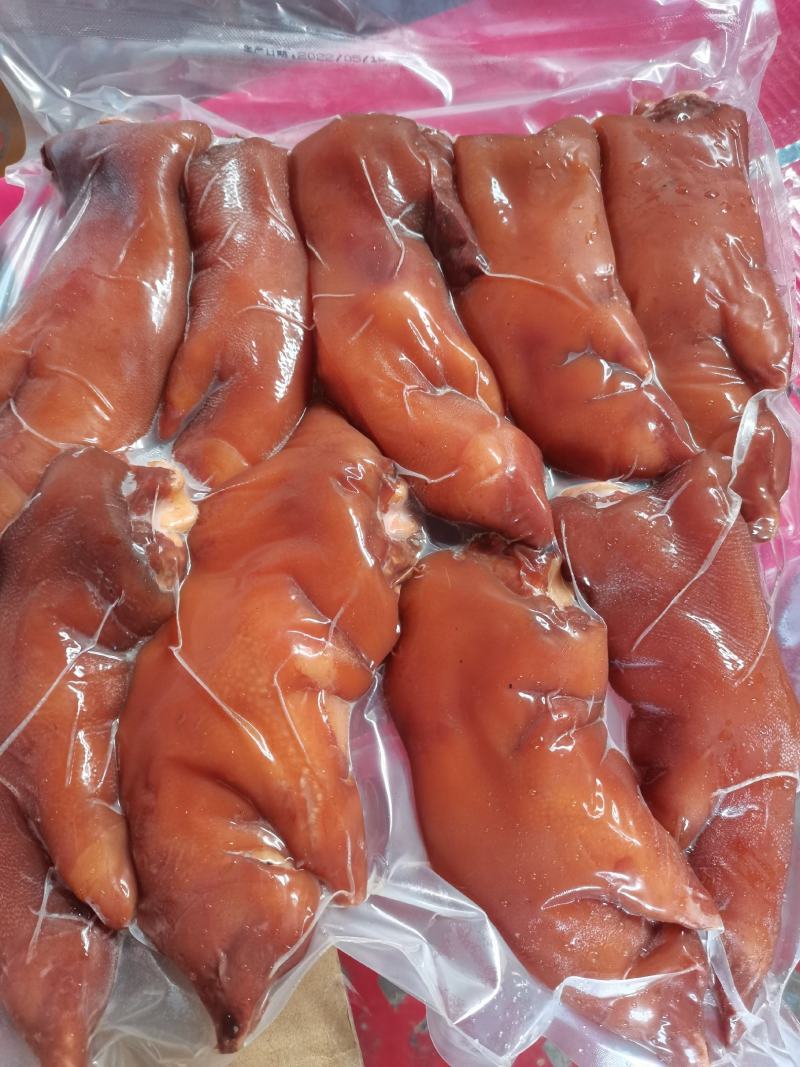 卤猪脚卤猪蹄真空包装厂家直一手货地摊摆摊卤菜店