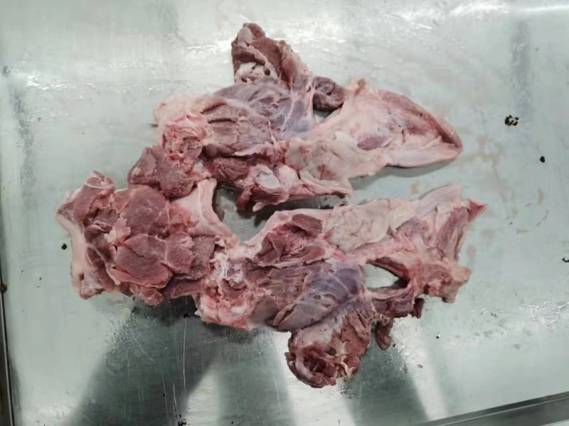 烧皮生猪头肉5元一斤一件20斤100元