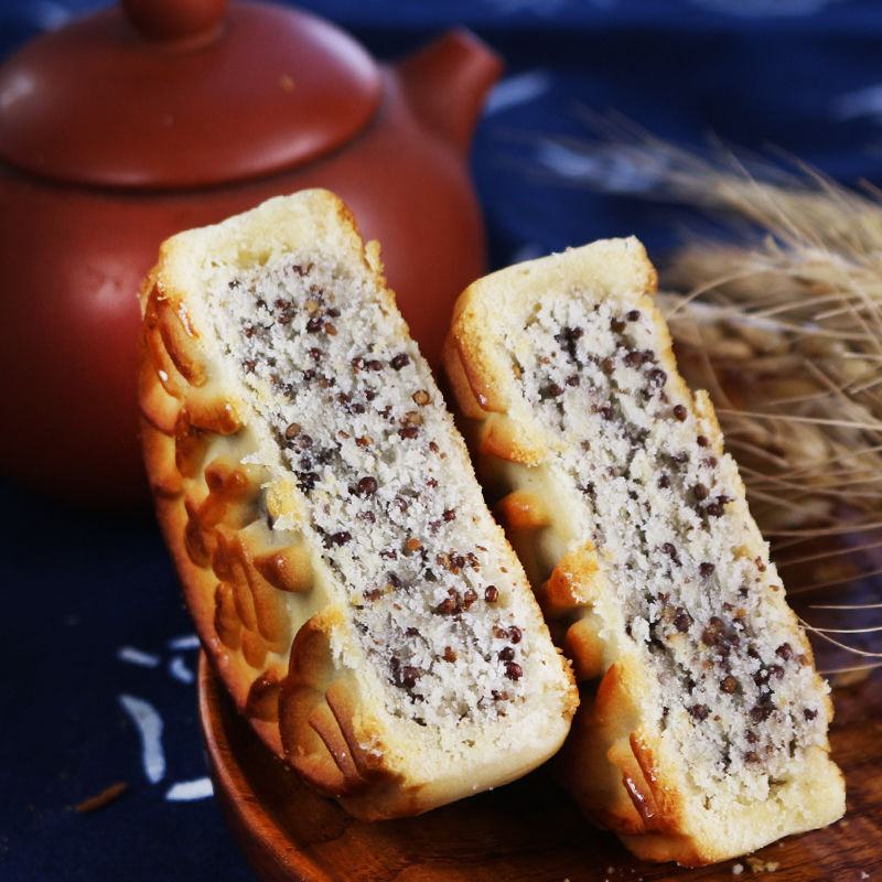 厂家销广式苏子月饼传统中秋老式品牌大月饼糕点零食
