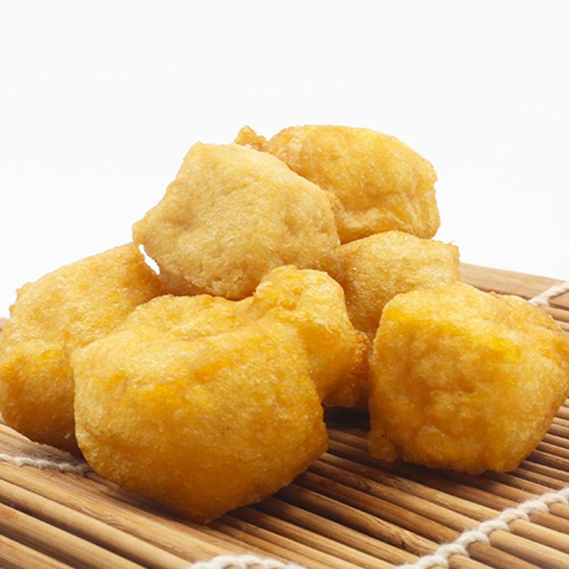 豆腐泡油炸空心油豆泡火锅食材麻辣烫配菜豆制品