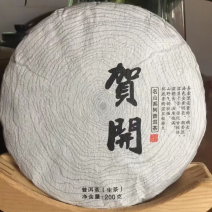 2019年春贺开，云南大叶种茶，头春头采，