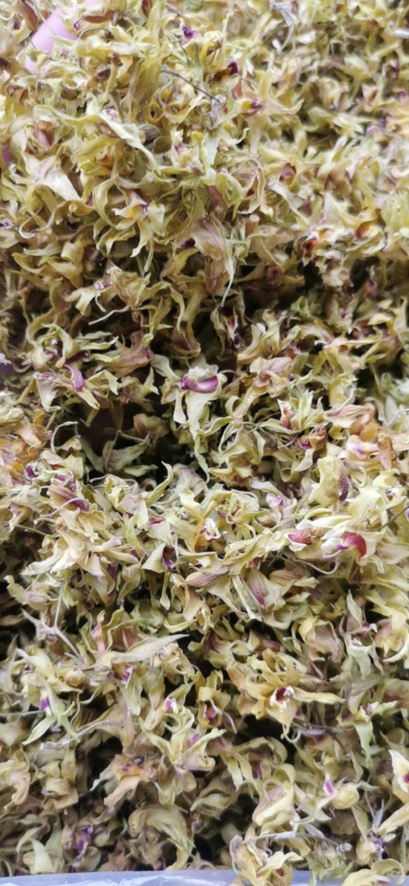 石斛花铁皮石斛花干石斛花鼓槌石斛花产地一手货源新货