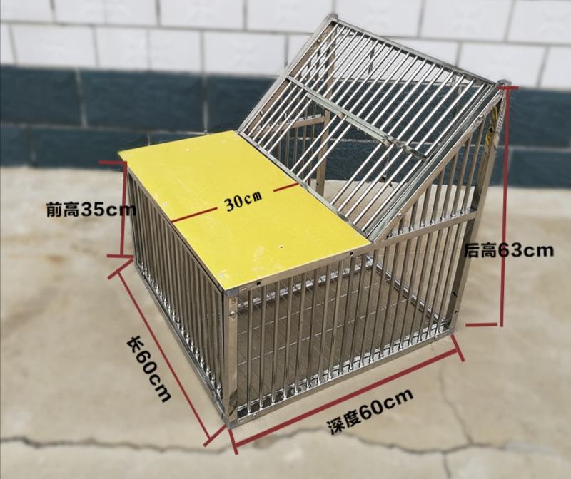 不锈钢鸽子笼跳笼，撞笼只进不出宽一米