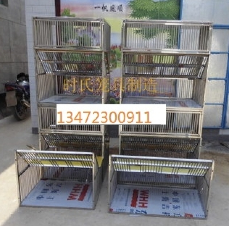 不锈钢鸽子笼跳笼，撞笼只进不出宽一米