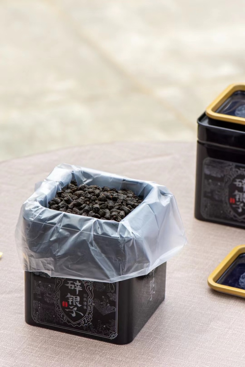 古树普洱茶化石熟茶糯米香茶叶耐泡500克茶叶支持代发