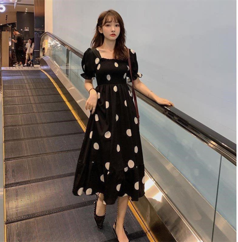 女装裙子夏装胖妹妹遮肚显瘦仙女裙2022新款长群