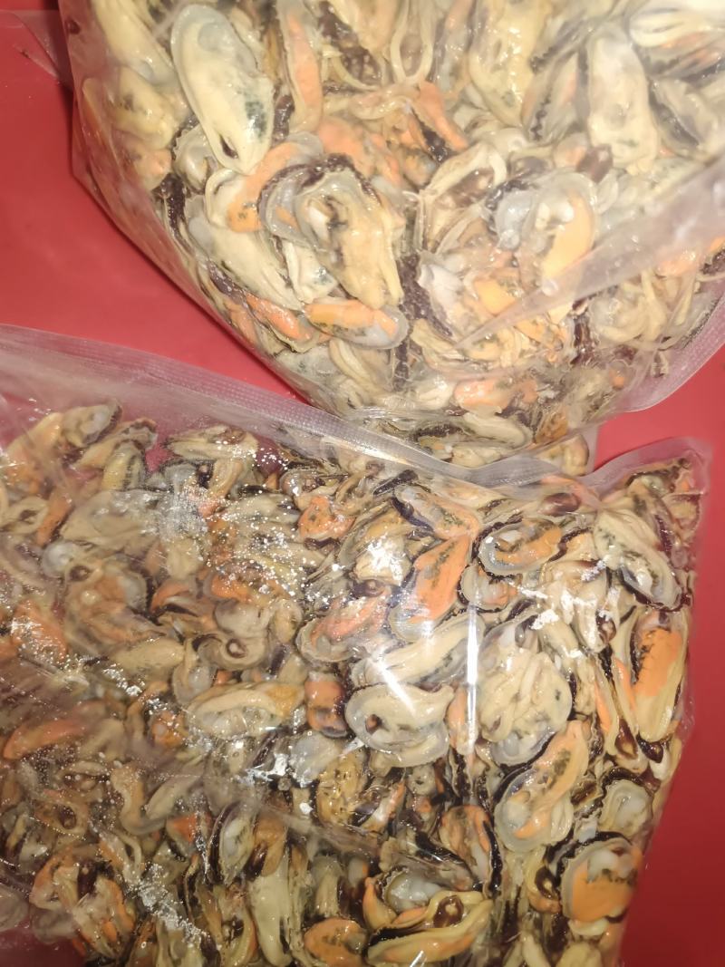 青口贝当天现开新鲜青口肉淡菜肉