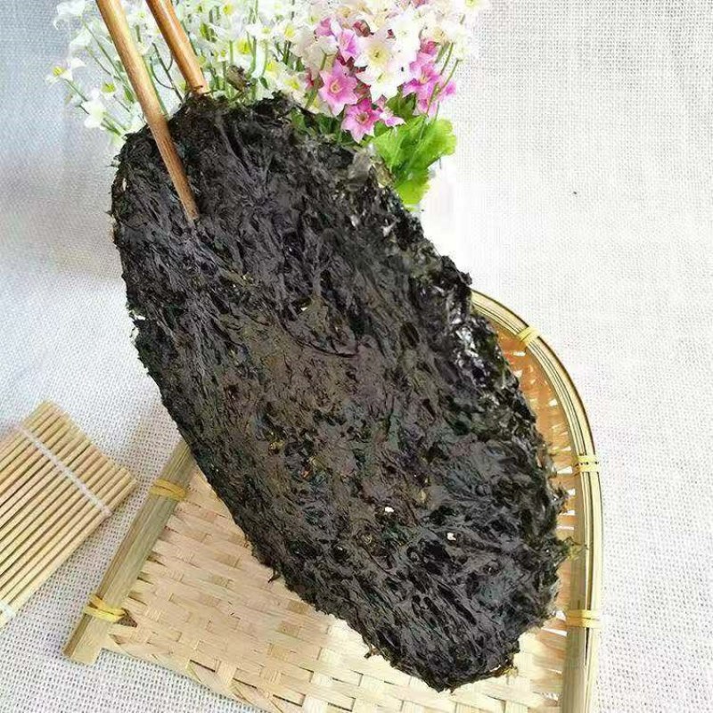 免洗头水紫菜新货无沙，优质紫菜蛋汤海鲜干货紫菜8十32克