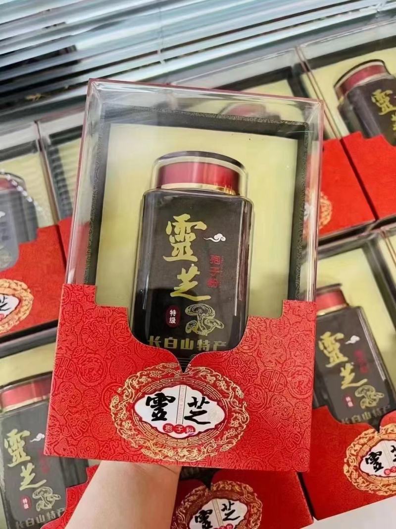 头道灵芝孢子粉，长白山灵芝孢子粉头道新粉产地现货包邮