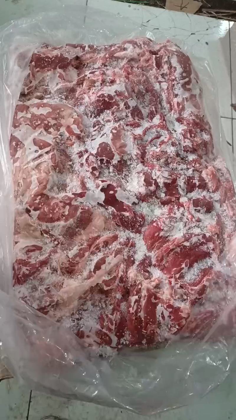 大羊腿肉17一斤纯干无水不调理瘦度非常高可打卷