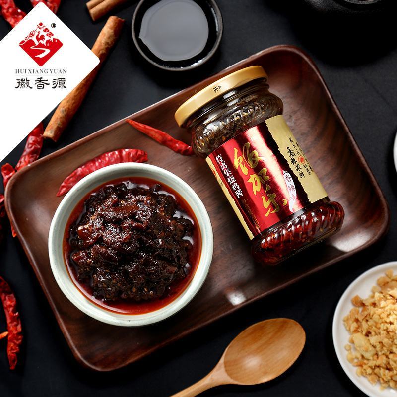 徽香源饭加乐香菇酱烧鸡酱210g安徽宿州符离集