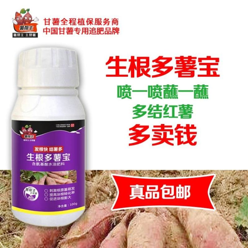 （生根多薯宝）红甘薯地瓜用超高磷钾膨大吨薯宝薯帮生根剂