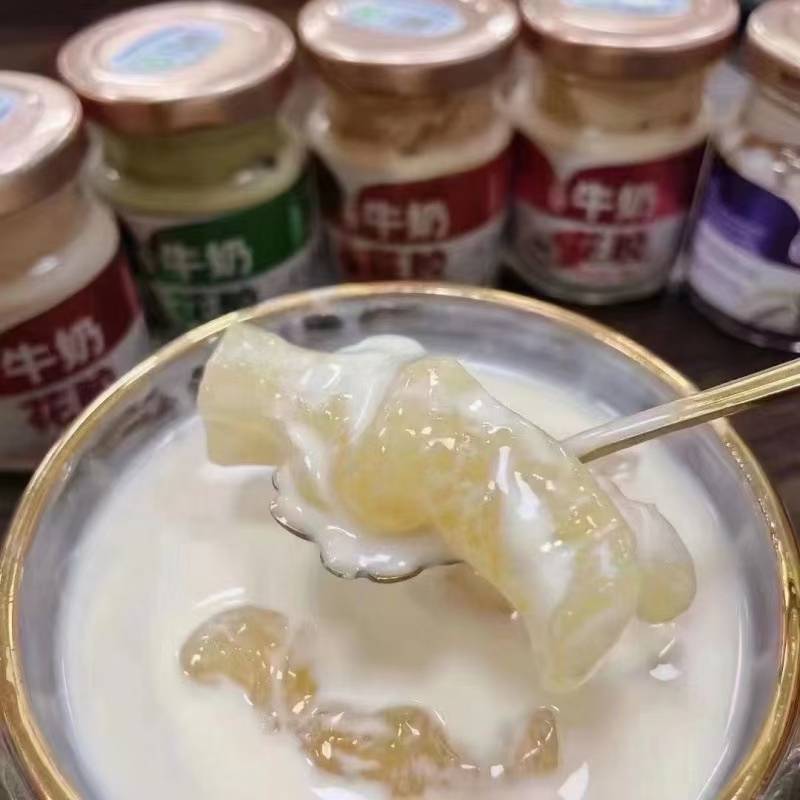 牛奶花胶即食牛奶花胶六种口味量大从优