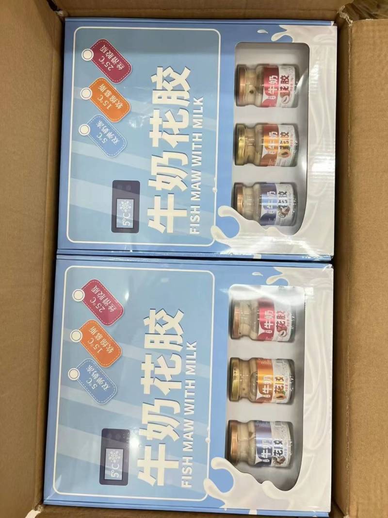 牛奶花胶即食牛奶花胶六种口味量大从优