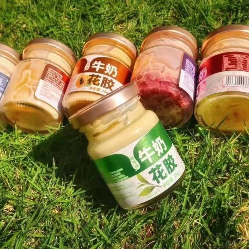 牛奶花胶即食牛奶花胶六种口味量大从优
