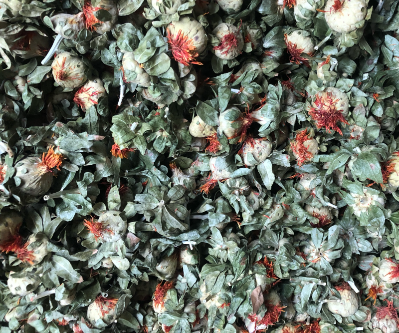 泡脚红花朵新货红花边角料饲料便宜红花中药草红花