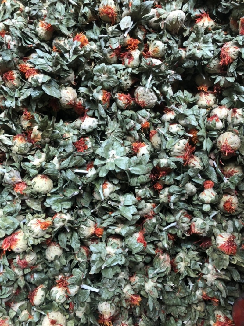 泡脚红花朵新货红花边角料饲料便宜红花中药草红花
