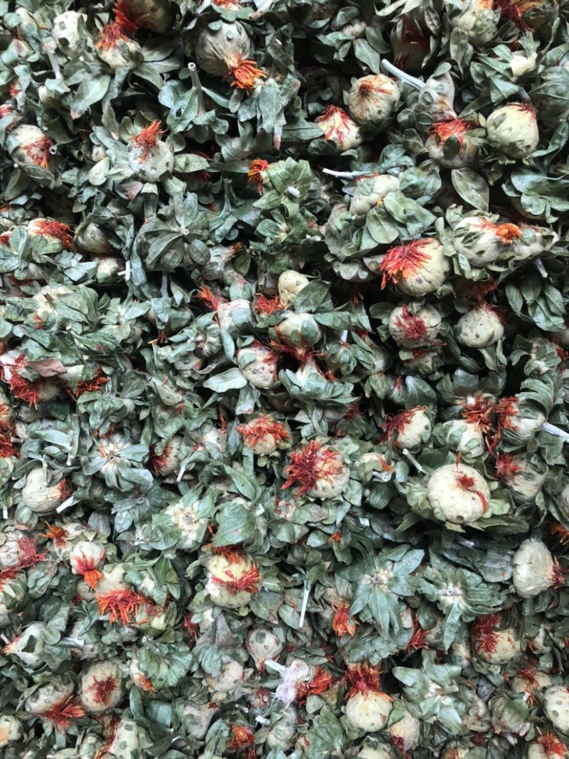 泡脚红花朵新货红花边角料饲料便宜红花中药草红花