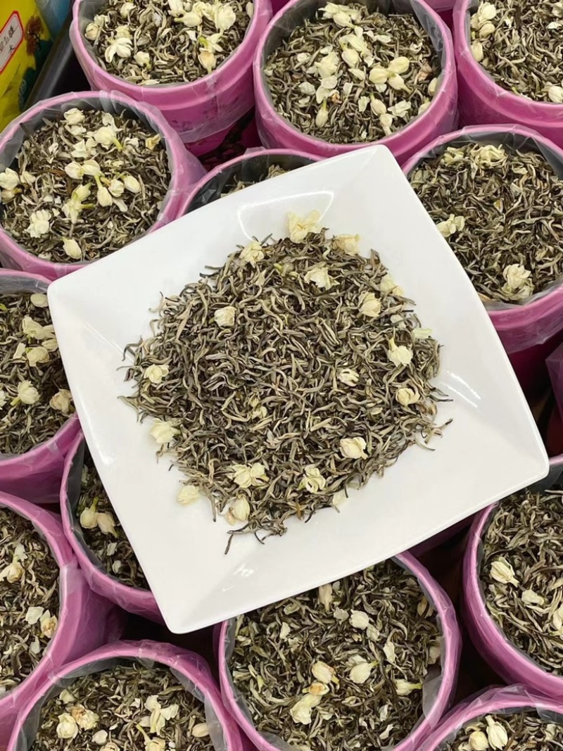 特级茉莉小针王茉莉花茶大量批发新茶香浓耐泡500克茶叶