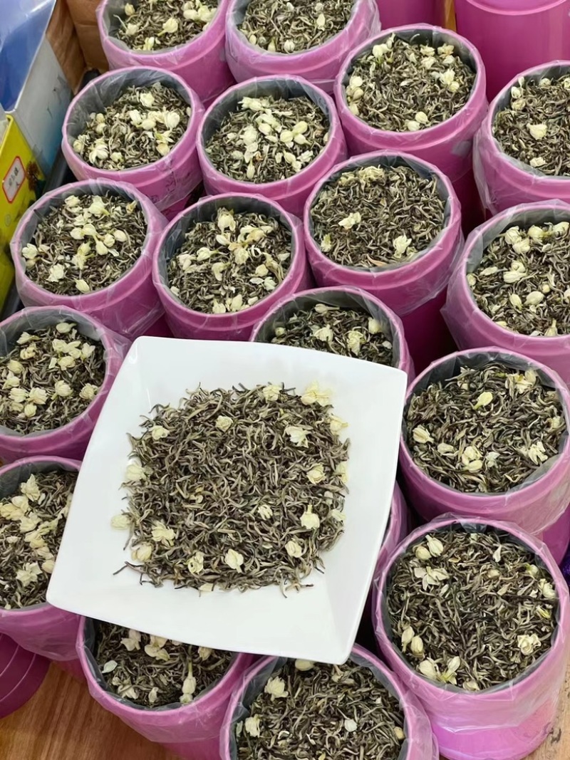 特级茉莉小针王茉莉花茶大量批发新茶香浓耐泡500克茶叶