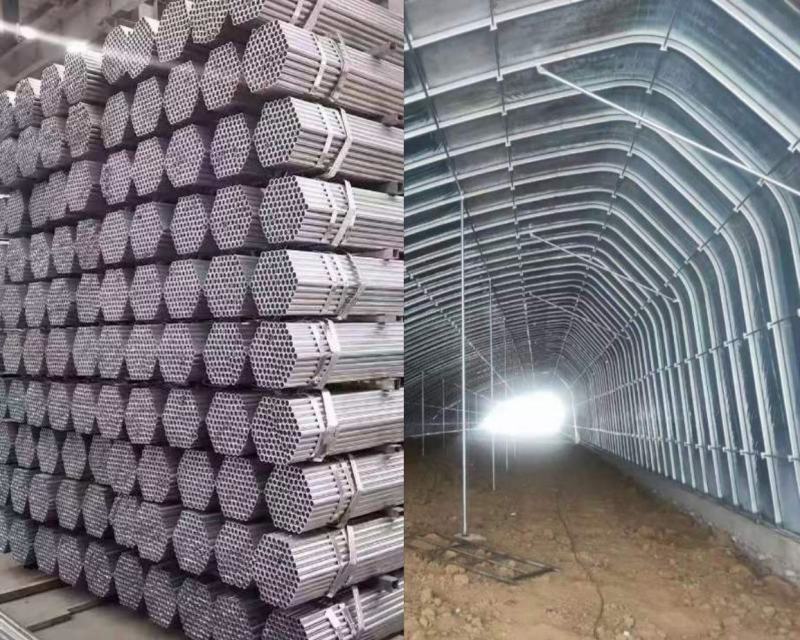 天津精品温室大棚圆管厂家直发一手货源品质保证