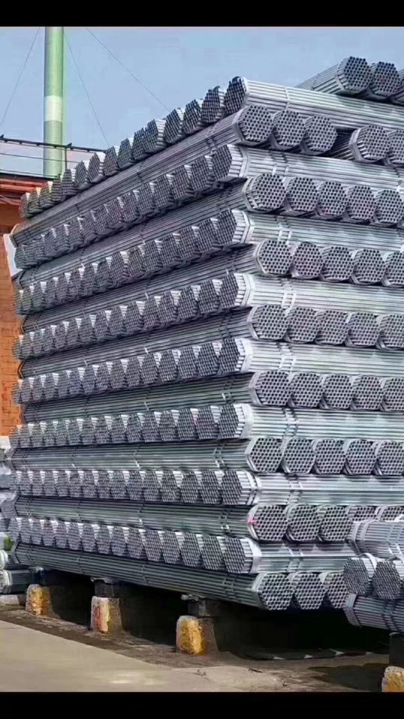 天津精品大棚钢架镀锌管厂家直发品质保证欢迎联系