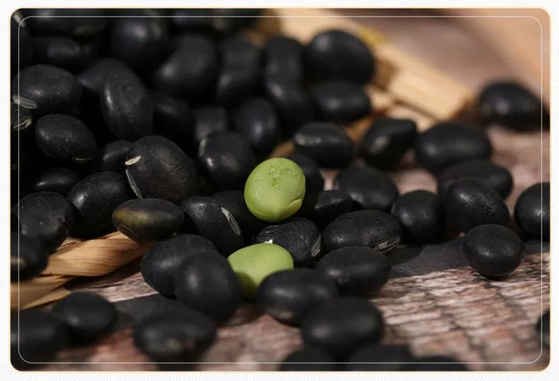 绿芯大小黑豆食用豆浆豆腐青仁黑豆黄芯黑皮黑豆袋装50斤