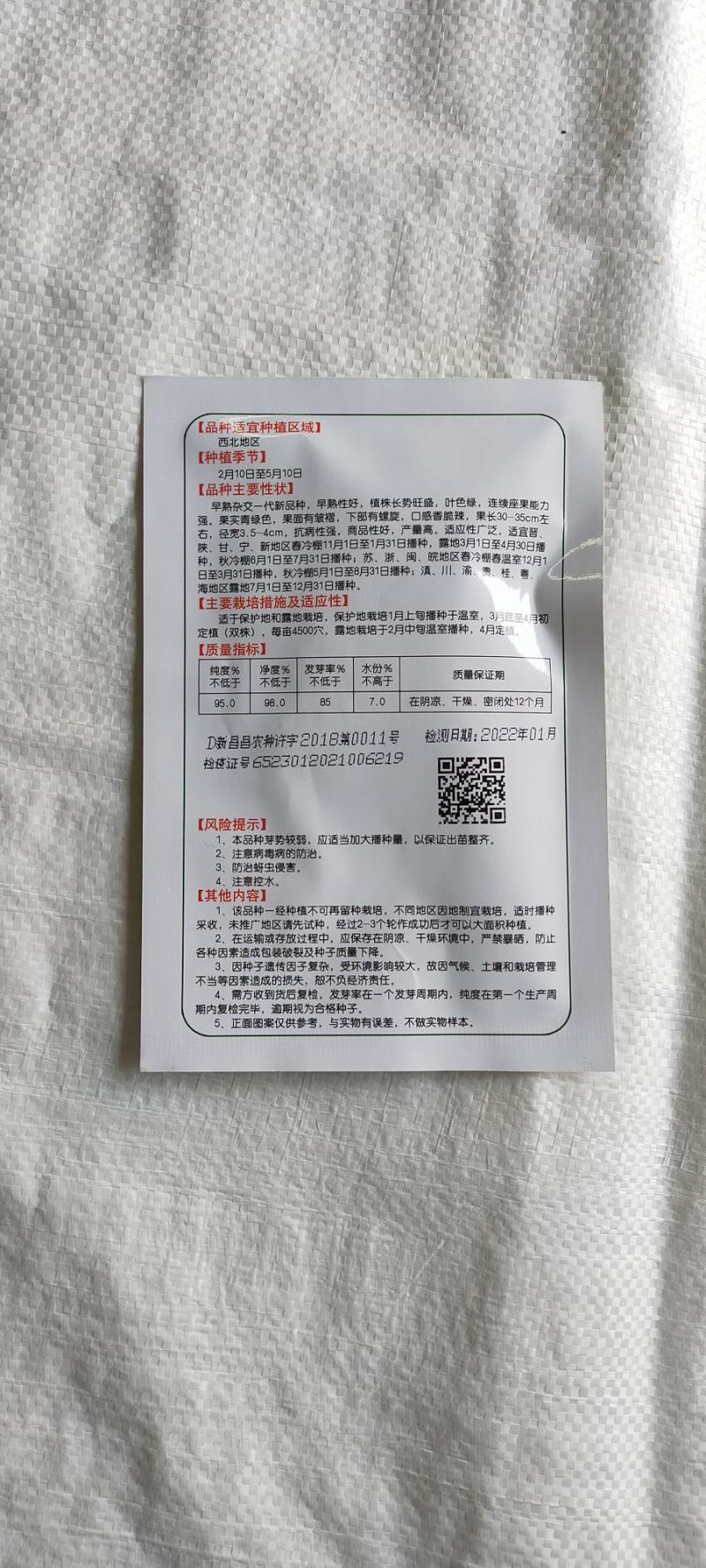 螺丝辣椒种子早熟大果抗病性强连续座果能力强6500公