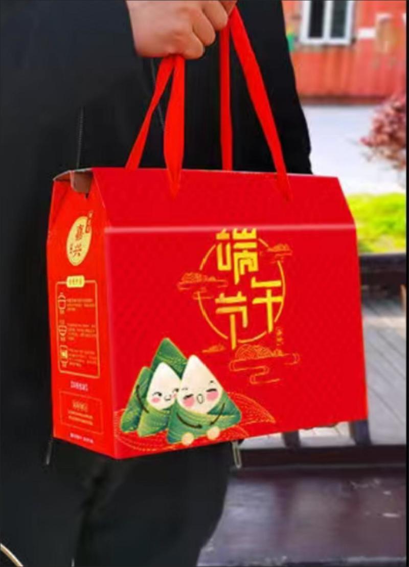 嘉兴粽子肉粽蜜枣真空包装端午节礼品伴手礼粽子礼盒装送礼团