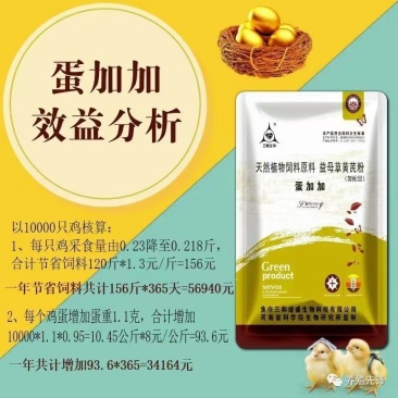 蛋加加，增加产蛋，改善蛋壳质量，增蛋重