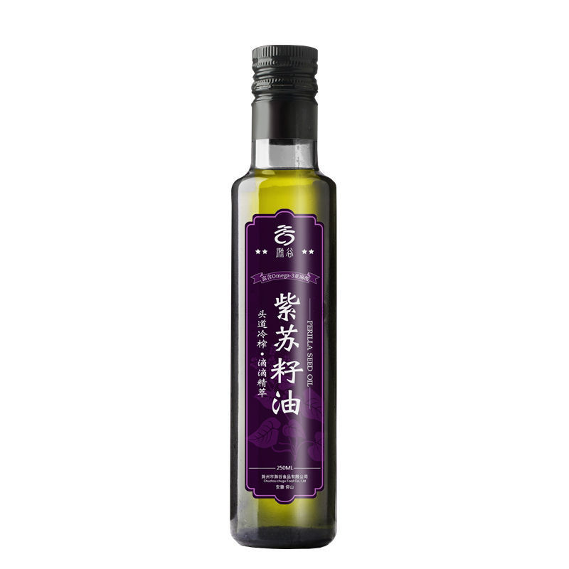 紫苏籽油【亚麻酸65%】冷榨紫苏油批发包邮