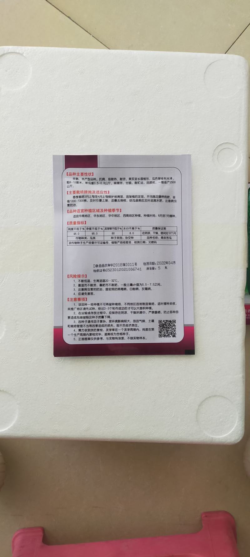 青皮苦瓜种子早熟抗病耐涝瓜色翠绿有光泽亩产5千斤