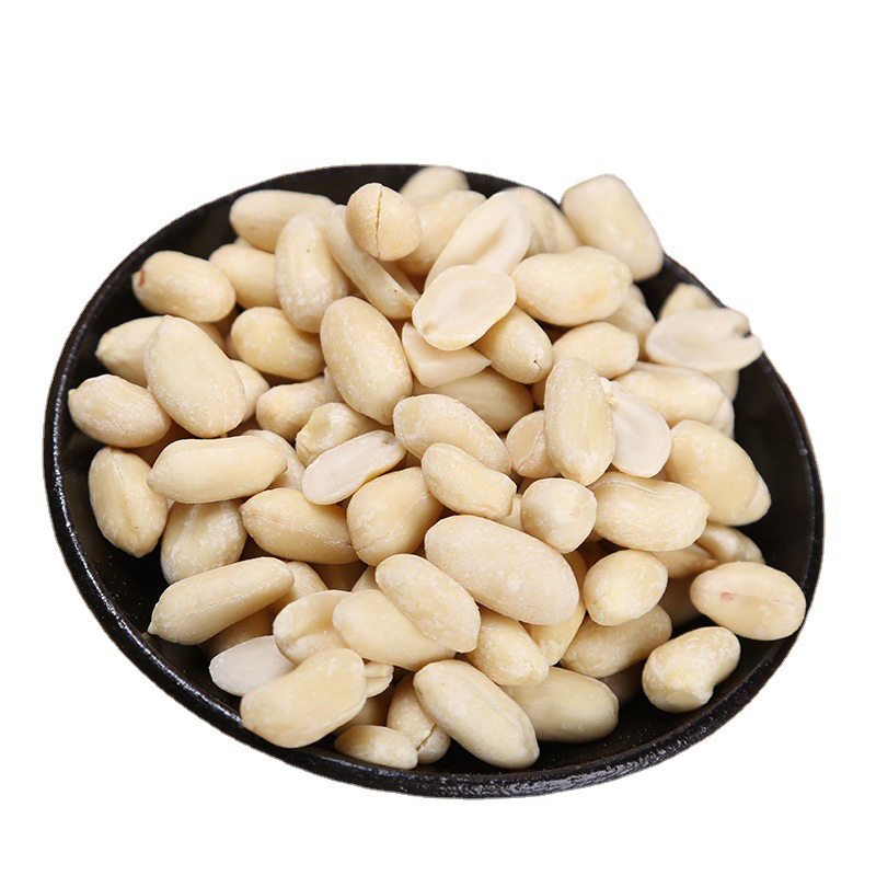 脱皮花生米乳白花生食品加工去皮花生货源袋装50斤