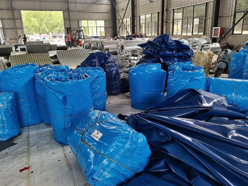 水产养殖帆布池PVC防水刀刮布水池养鱼池对虾养殖桶