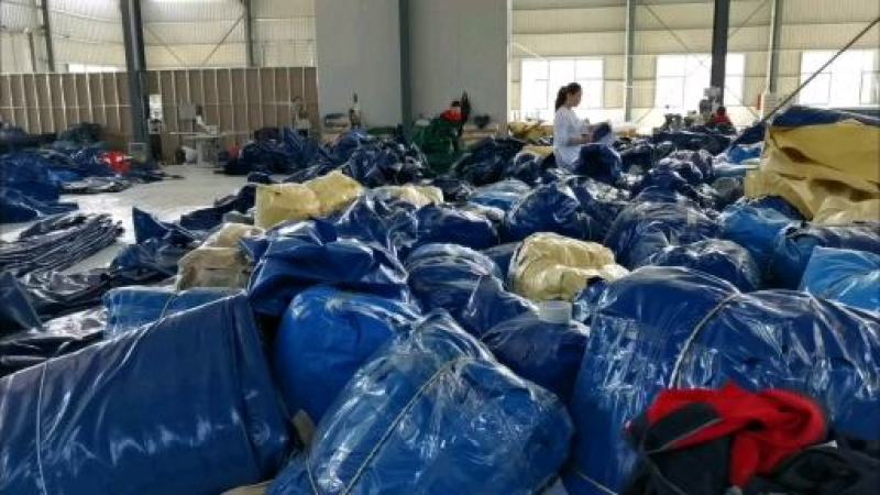 水产养殖帆布池PVC防水刀刮布水池养鱼池对虾养殖桶