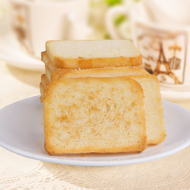 烤馍片馒头片馍片代餐食品零食小吃馍片馍干早餐饼干整箱
