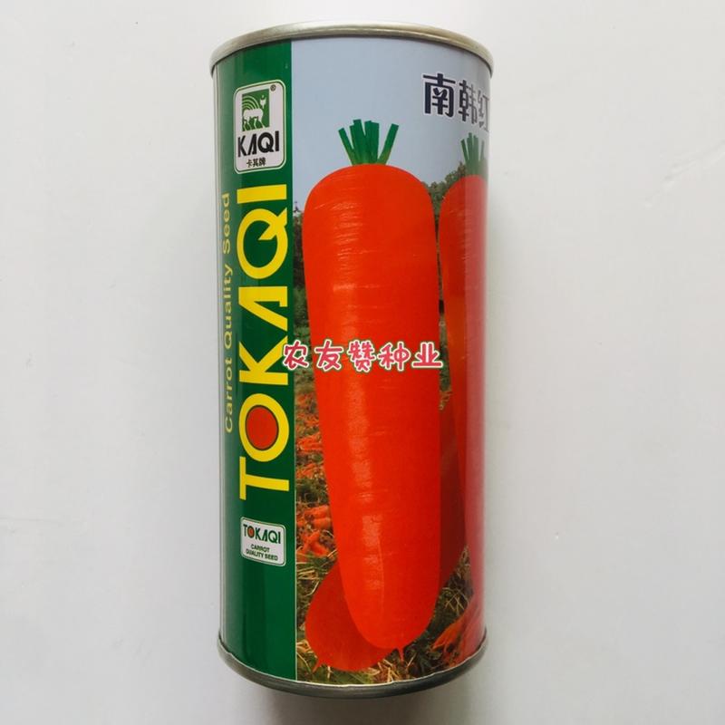 南韩红宝石胡萝卜种子南韩引进原种的胡萝卜品种成品率高